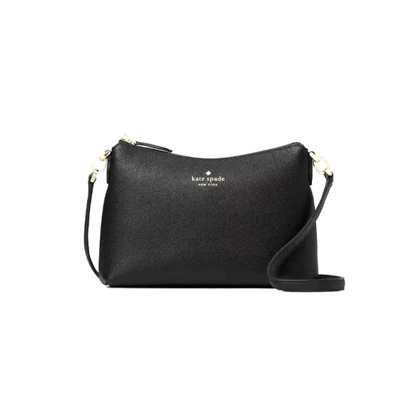 kate spade Handbags - Kate Spade Madelyn Black Pebbled Leather Crossbody Bag